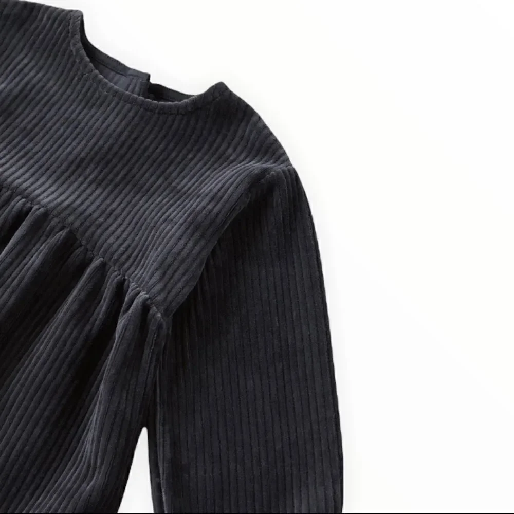 ZARA Kids | Charcoal | CORDUROY DRESS